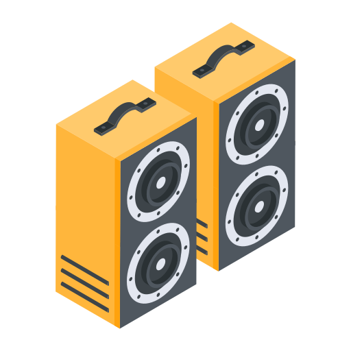 Speaker Generic color fill icon