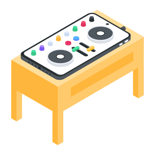 Sound mixer Generic color fill icon