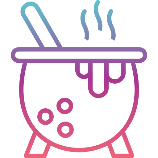 Cauldron Generic gradient outline icon