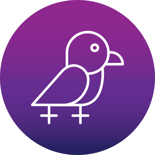 Crow Generic gradient fill icon