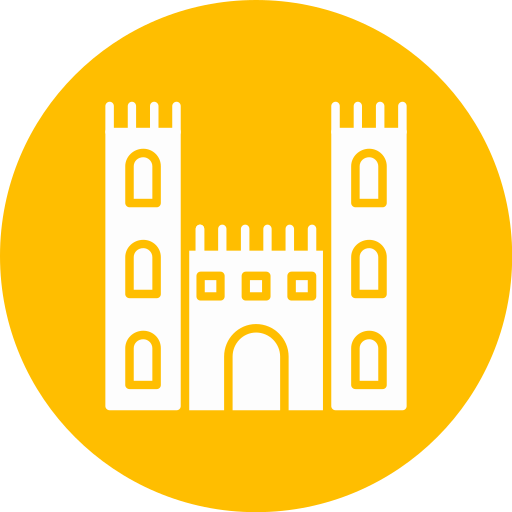 castillo Generic color fill icono