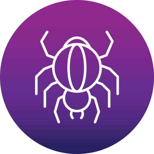 Spider Generic gradient fill icon