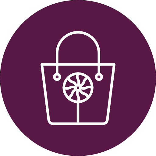 Candy bag Generic color fill icon