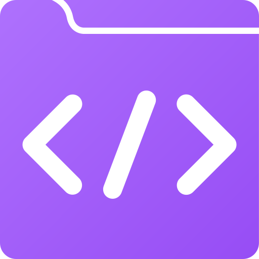 코딩 Generic gradient fill icon