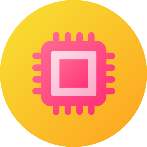 Chip Generic gradient fill icon