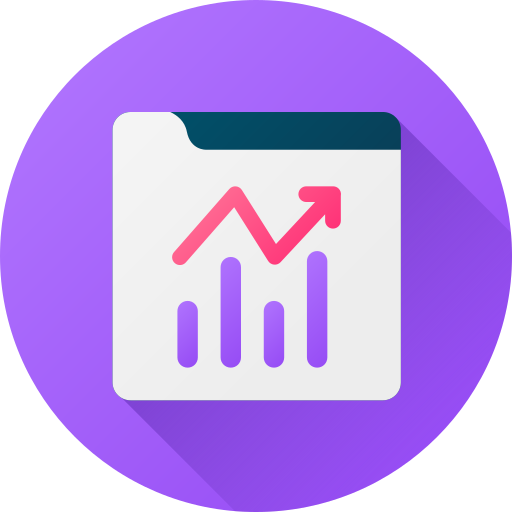 Statistic Generic gradient fill icon