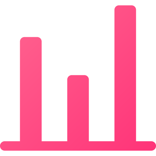 statistieken Generic gradient fill icoon