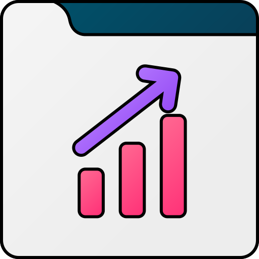 Analytics Generic gradient lineal-color icon