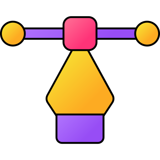narzędzie pióro Generic gradient lineal-color ikona