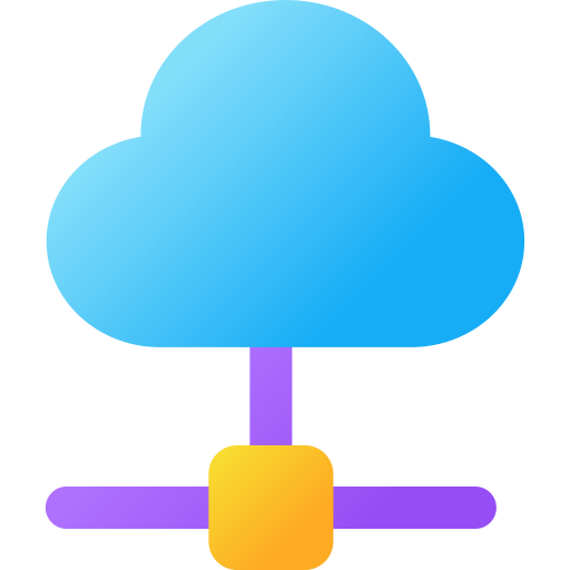 serveur cloud Generic gradient fill Icône