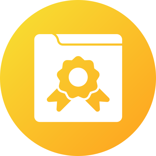 Badge Generic gradient fill icon