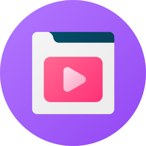 Play button Generic gradient fill icon
