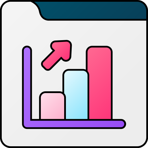 analityka danych Generic gradient lineal-color ikona