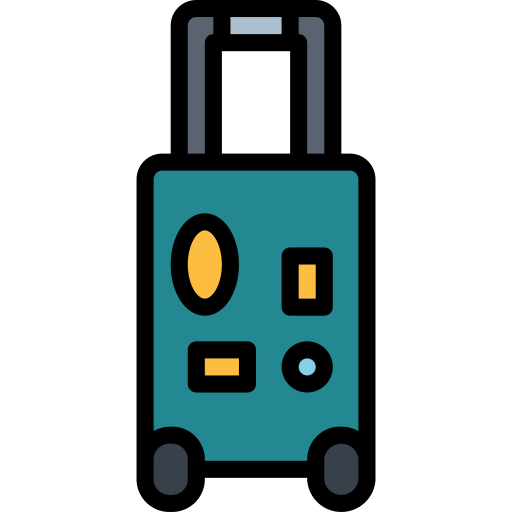 Suitcase Smalllikeart Lineal Color icon