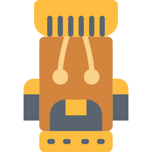 Backpack Smalllikeart Flat icon