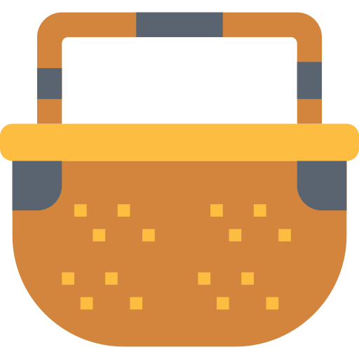 cesta de la compra Smalllikeart Flat icono