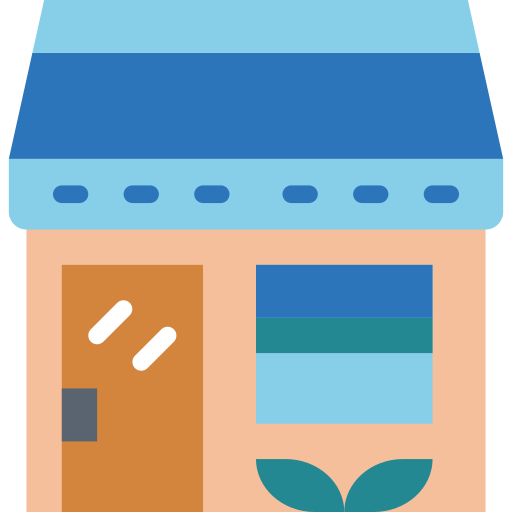 店 Smalllikeart Flat icon