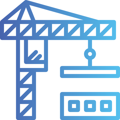 construção Smalllikeart Gradient Ícone