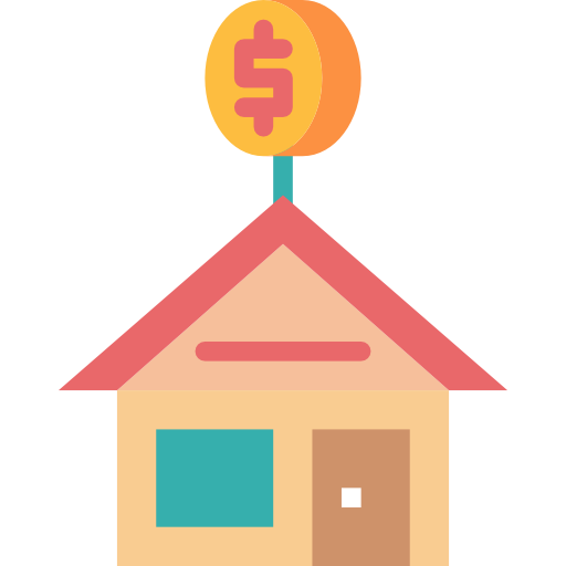 Mortgage Smalllikeart Flat icon