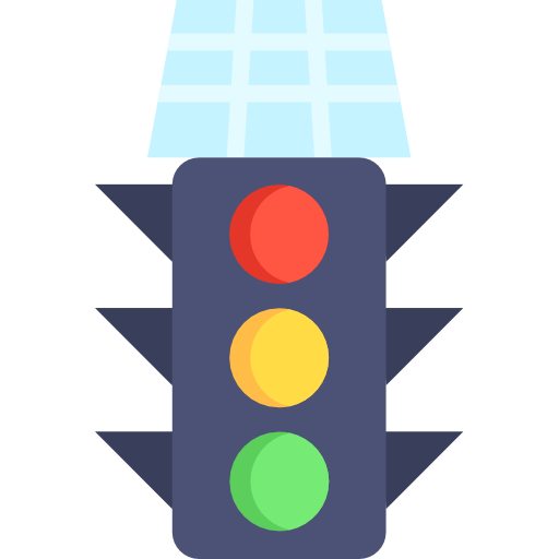 stoplicht Special Flat icoon