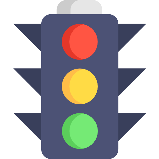 Traffic light Special Flat icon