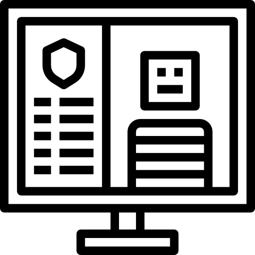 컴퓨터 Smalllikeart Lineal icon