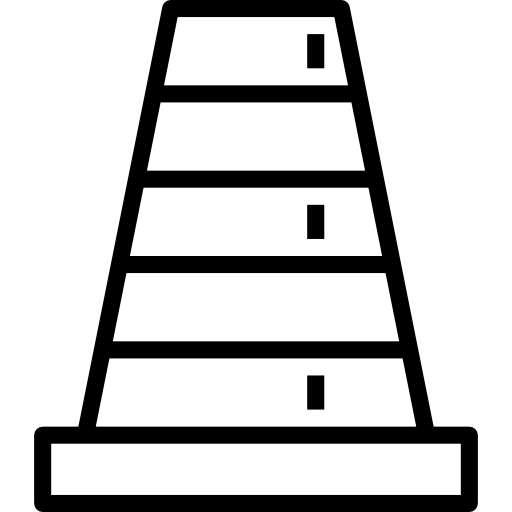 円錐 Smalllikeart Lineal icon