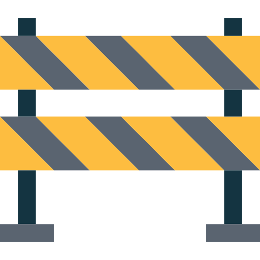 barrière Smalllikeart Flat icoon