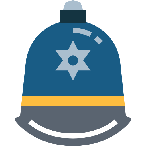 Helmet Smalllikeart Flat icon