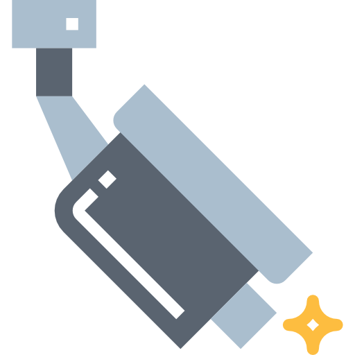 Security camera Smalllikeart Flat icon