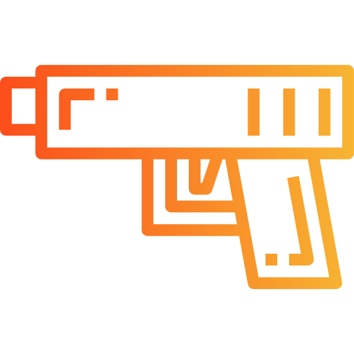 銃 Smalllikeart Gradient icon