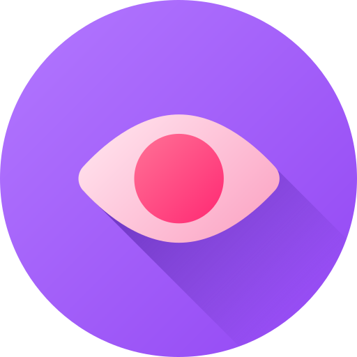 ojo Generic gradient fill icono