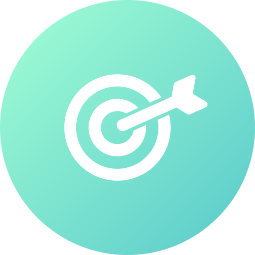 目標 Generic gradient fill icon