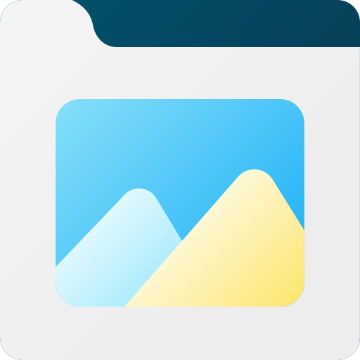 Photo Generic gradient fill icon