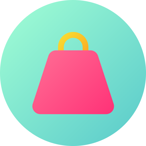 ショッピングバッグ Generic gradient fill icon