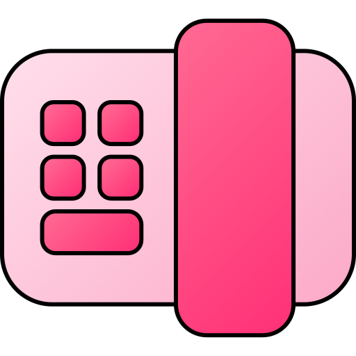 전화 Generic gradient lineal-color icon