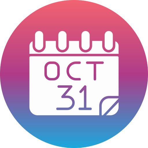 10月31日 Generic gradient fill icon