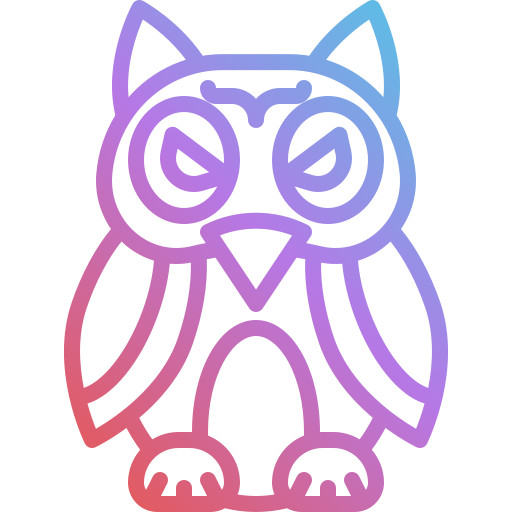 Owl Generic gradient outline icon