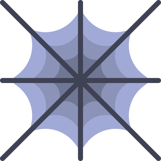 Spiderweb Generic color fill icon