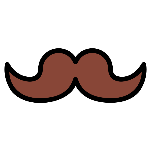 moustache Generic color lineal-color Icône