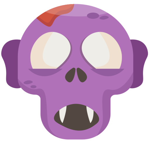 zombi Generic color fill icono