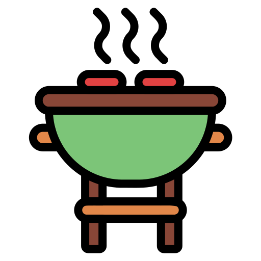 Grill Generic color lineal-color icon
