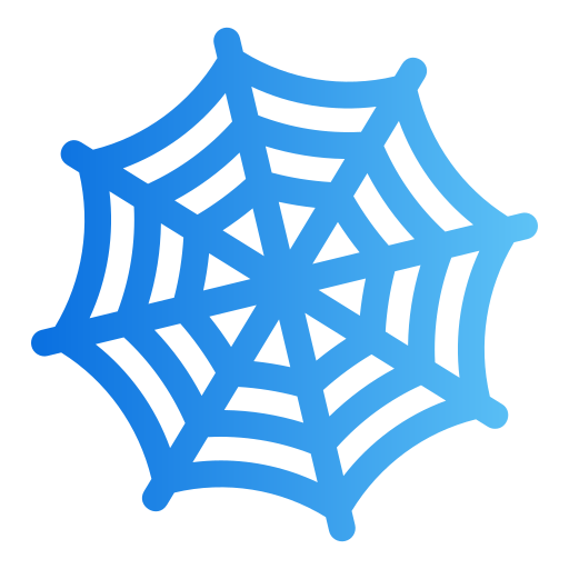 Spider web Generic gradient fill icon