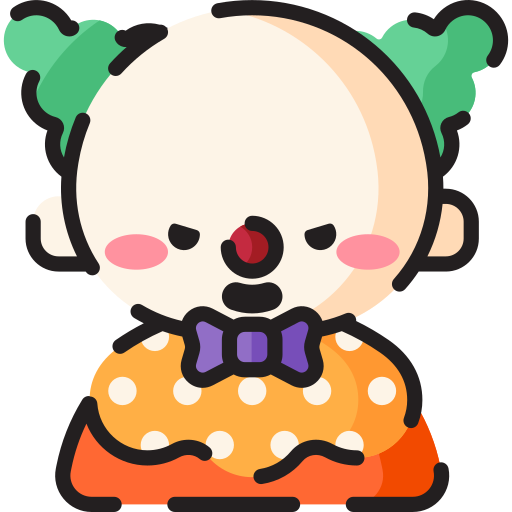 Clown Generic color lineal-color icon