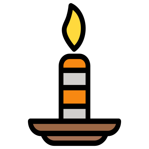 Candle Generic color lineal-color icon