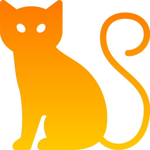 gatto Generic gradient fill icona