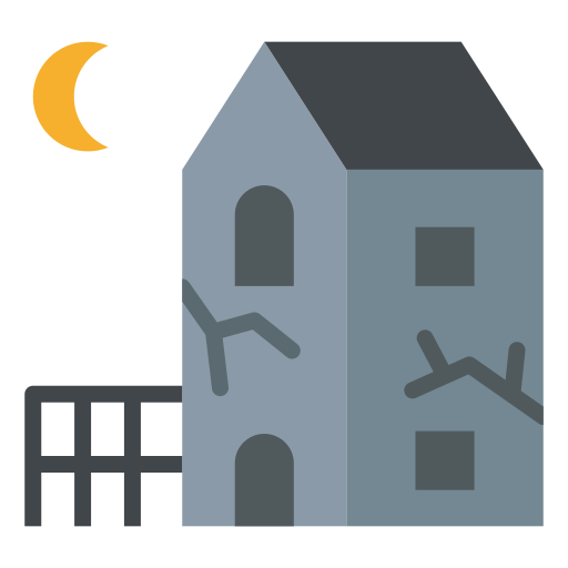 Haunted house Generic color fill icon