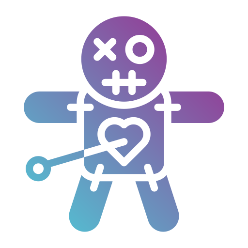 Voodoo doll Generic gradient fill icon