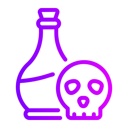 Poison Generic gradient outline icon