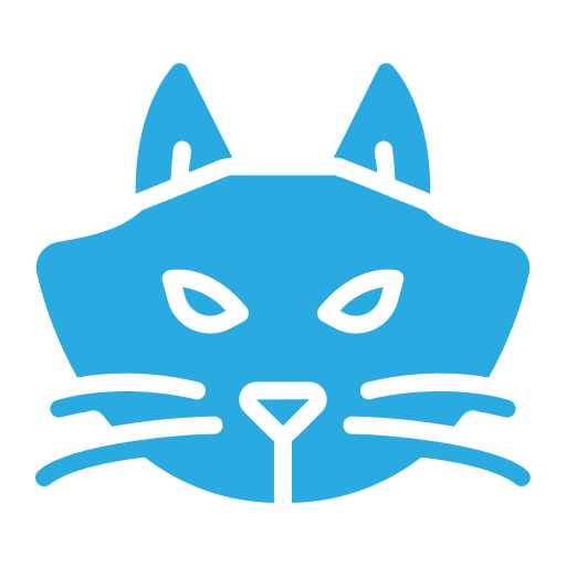 gato Generic color fill icono